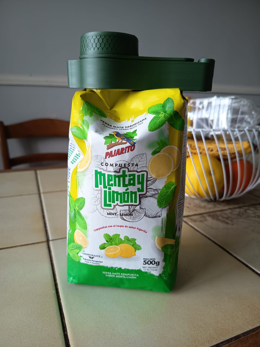 Customer photo review of Pajarito Menta Limón - Yerba mate 0.5kg