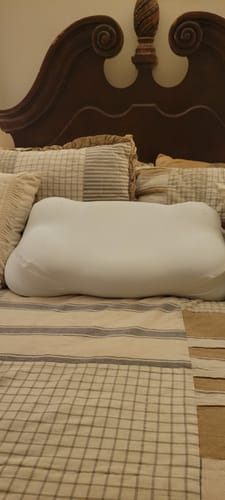 Customer photo review of Cloud Cooling Pillow Case