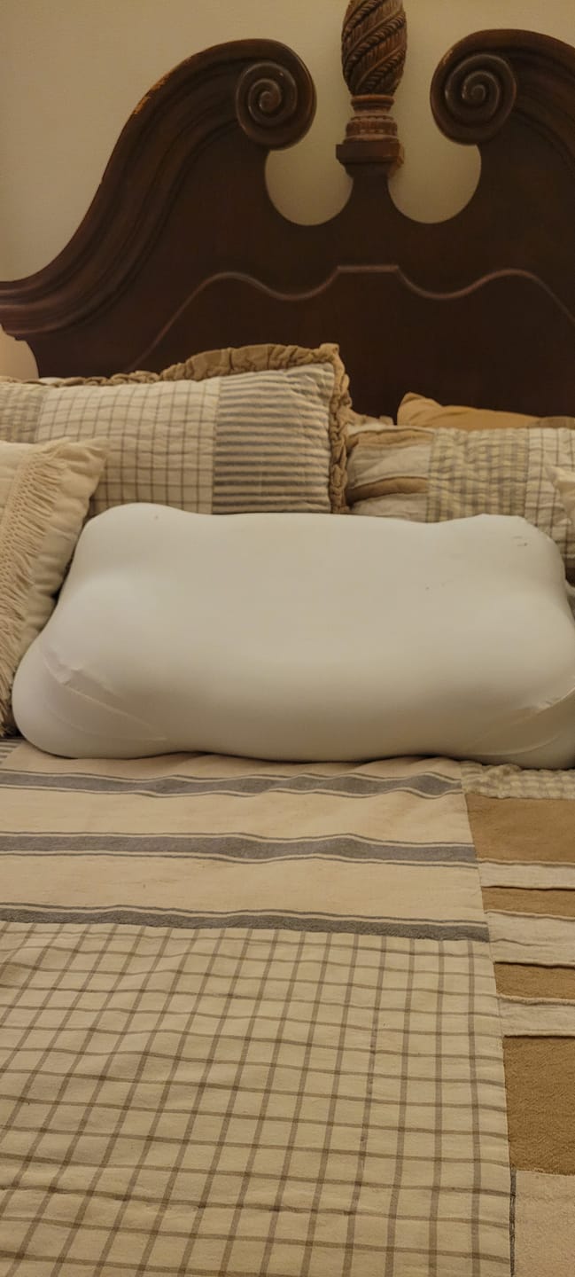 Customer photo review of Cloud Cooling Pillow Case