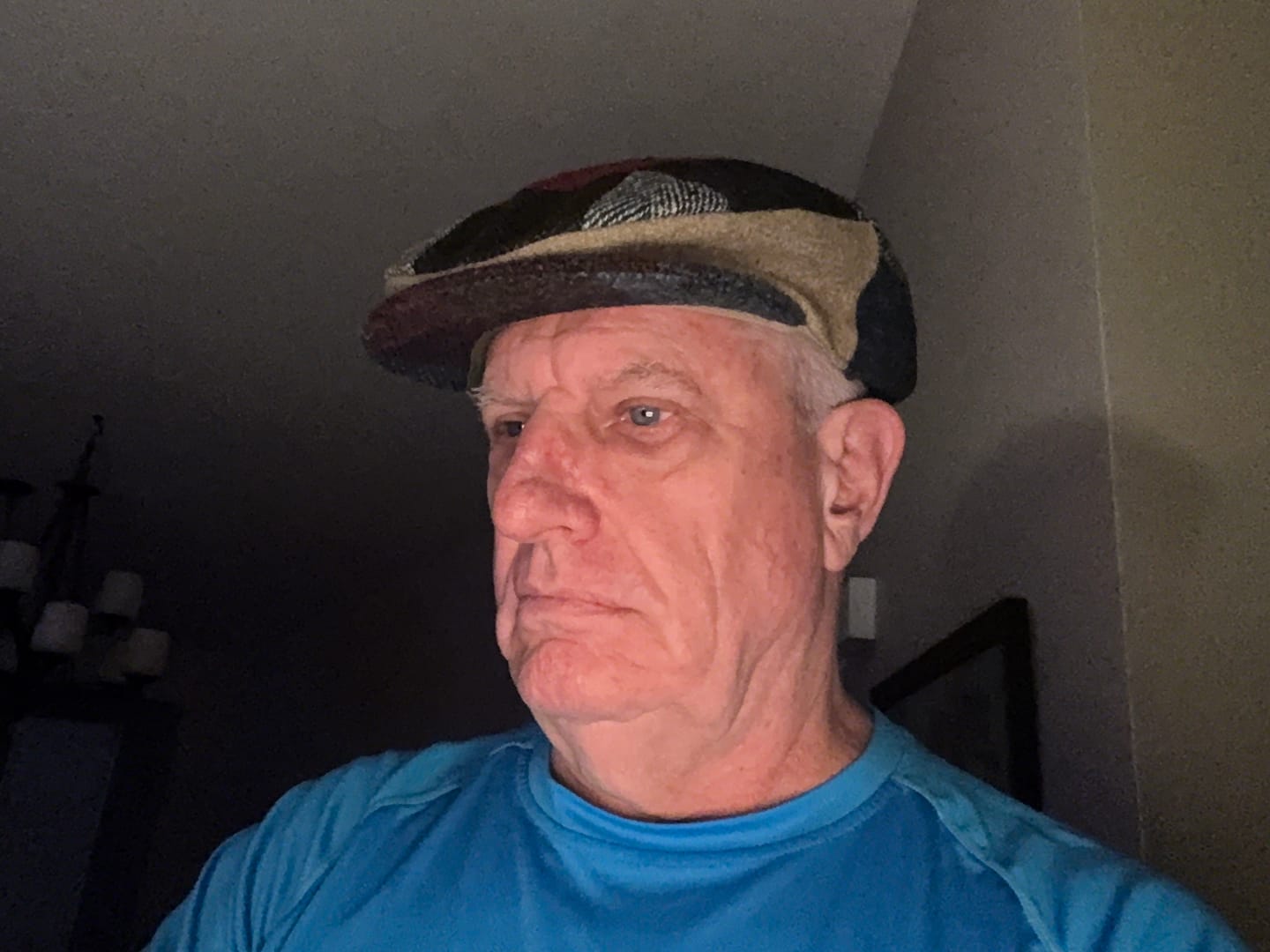 Customer photo review of Vintage Cap Patchwork Tweed