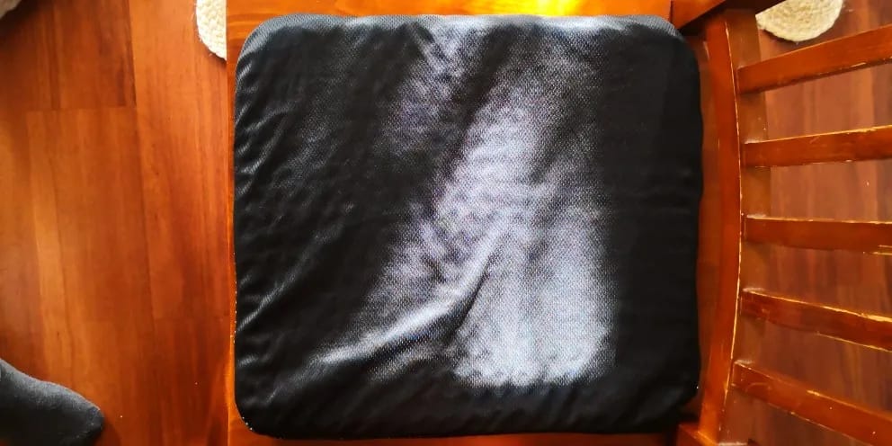 Customer photo review of Cojín Ergonómico de Gel