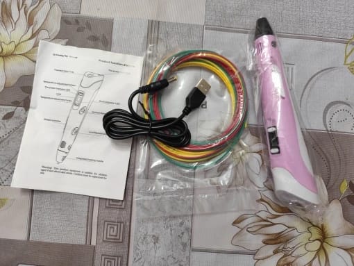 Customer photo review of Kit de Lápiz 3D