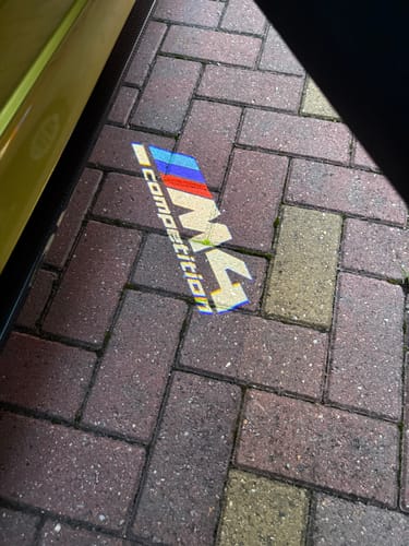 Customer photo review of BMW F SERIES DOOR LIGHTS