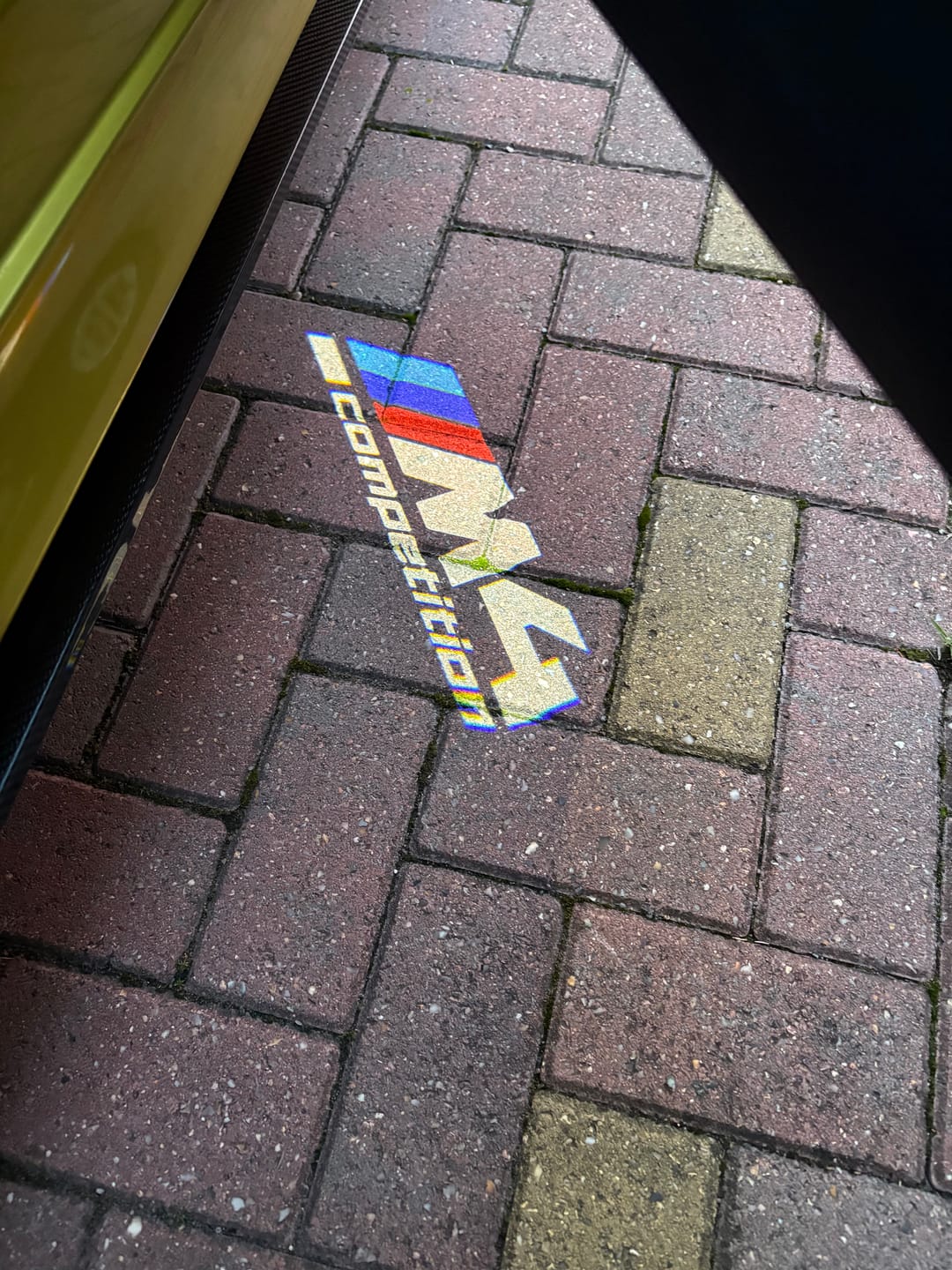 Customer photo review of BMW F SERIES DOOR LIGHTS