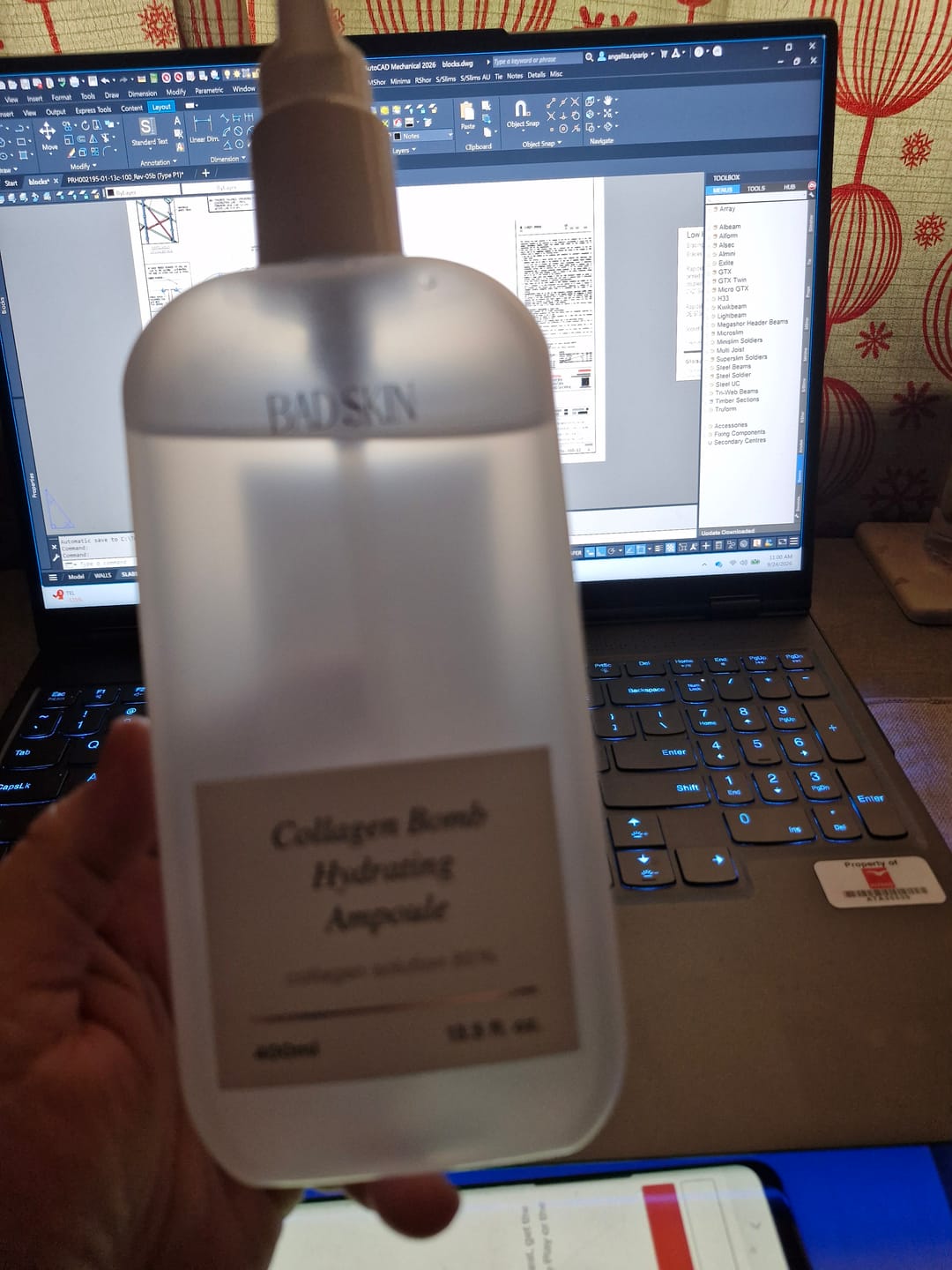 Customer photo review of Bad Skin™ Korean Collagen Bomb Hydrating Ampoule