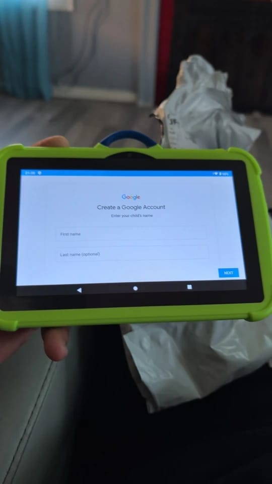 Customer photo review of Kids Learning Tablets