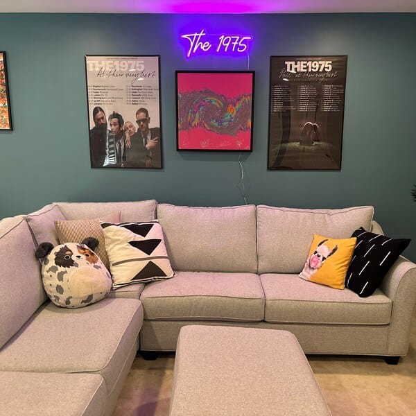Customer photo review of Custom Neon: The 1975
