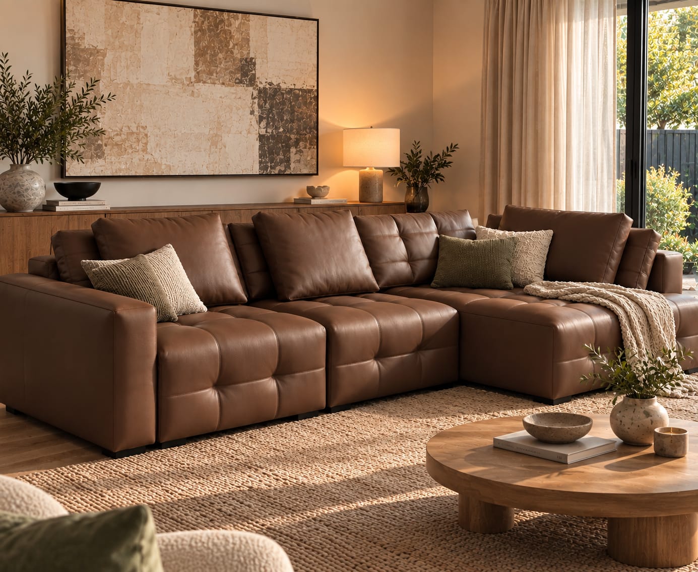 Customer photo review of Kingsford Recliner Sofa