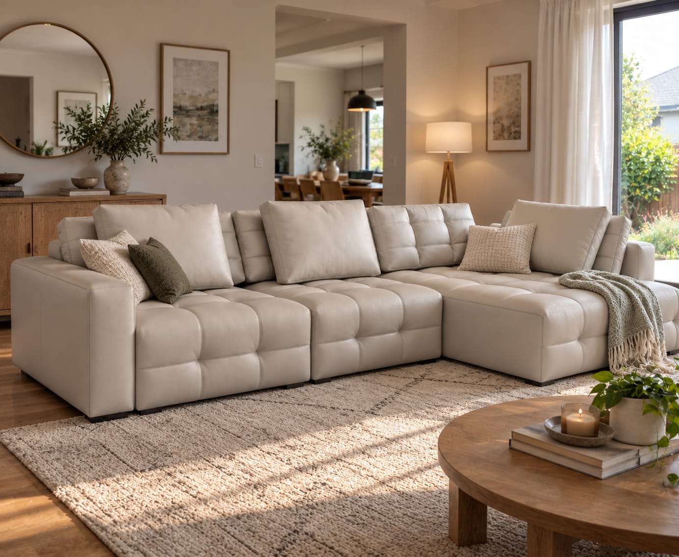 Customer photo review of Kingsford Recliner Sofa