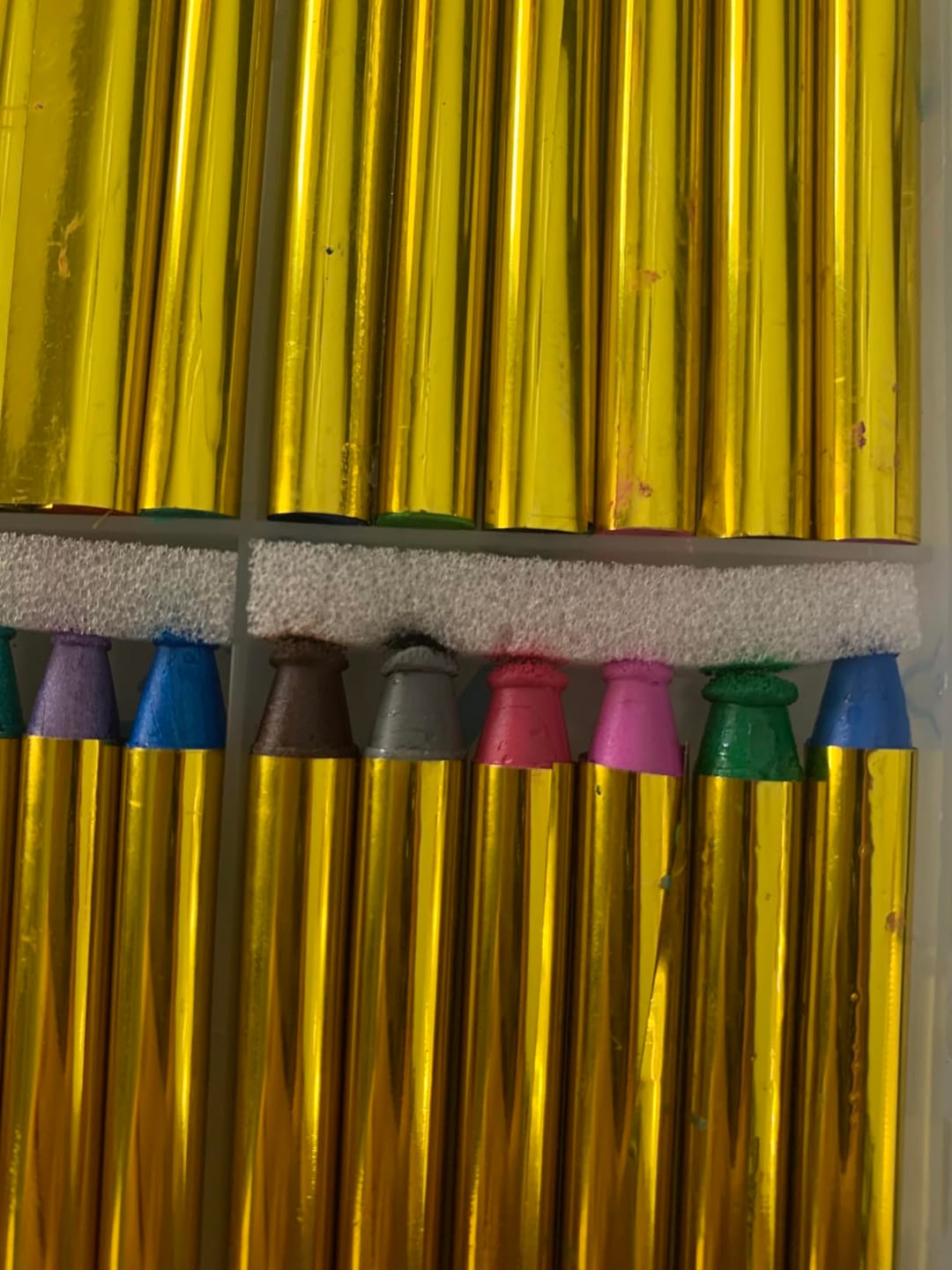 Customer photo review of Face & Body Paint Crayons