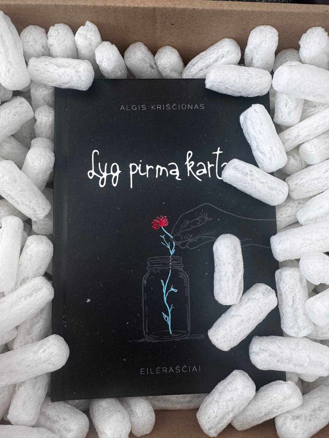Customer photo review of A. Kriščiūno poezijos knyga „Lyg pirmą kartą“