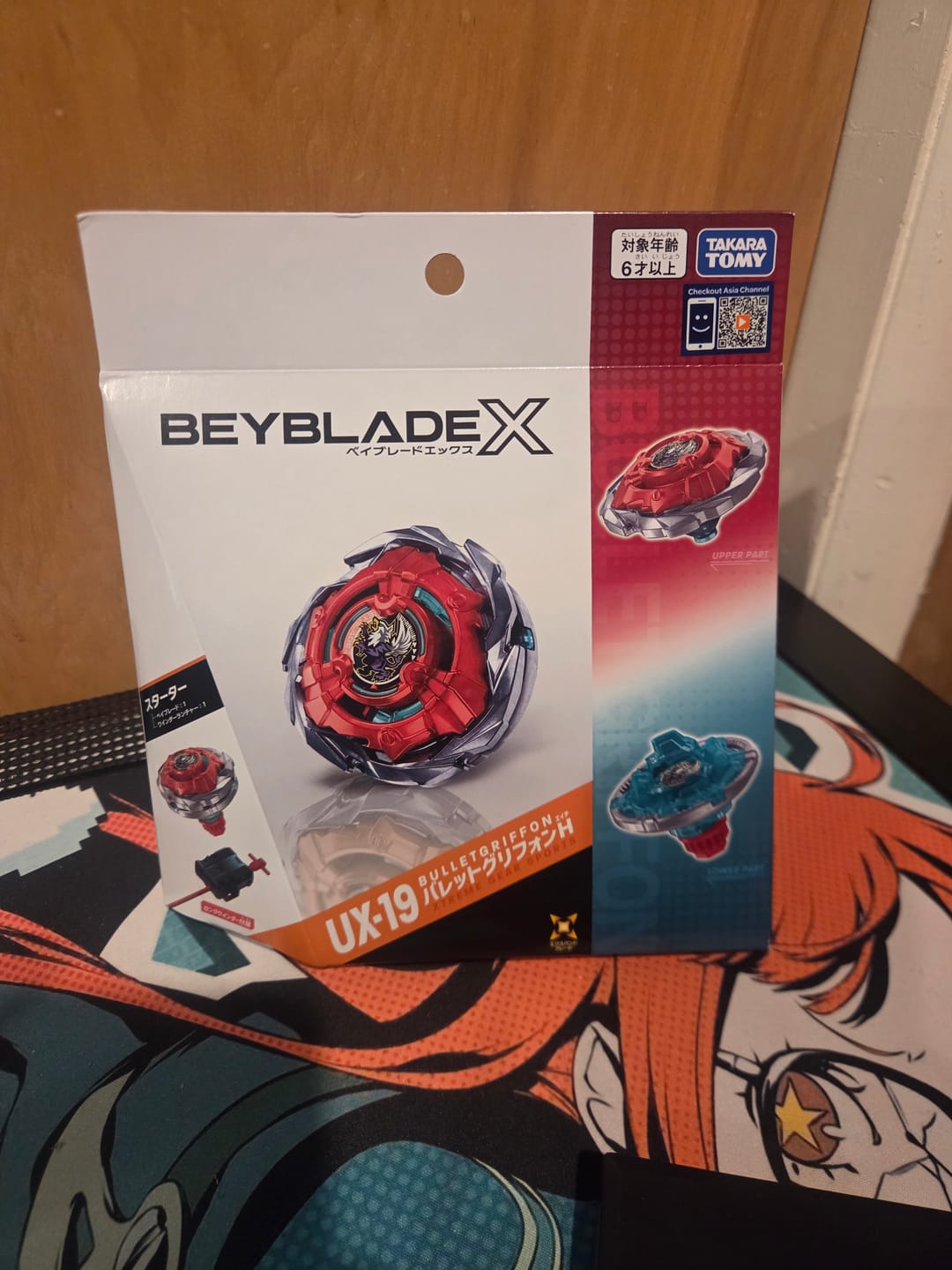 Customer photo review of Takara Tomy Beyblade X UX-19 BulletGriffon H