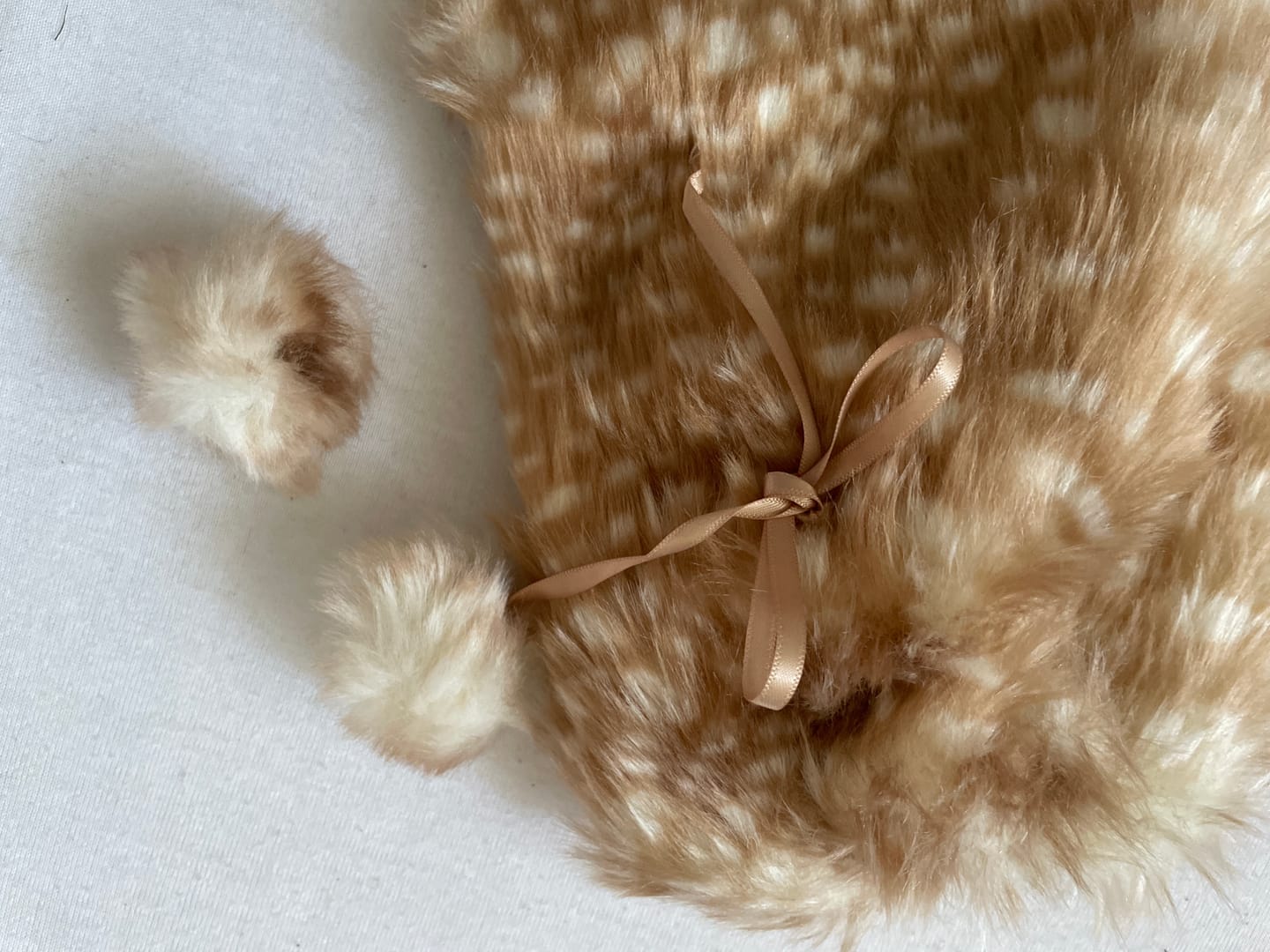 Customer photo review of Cottage Deer Faux Fur leg warmer