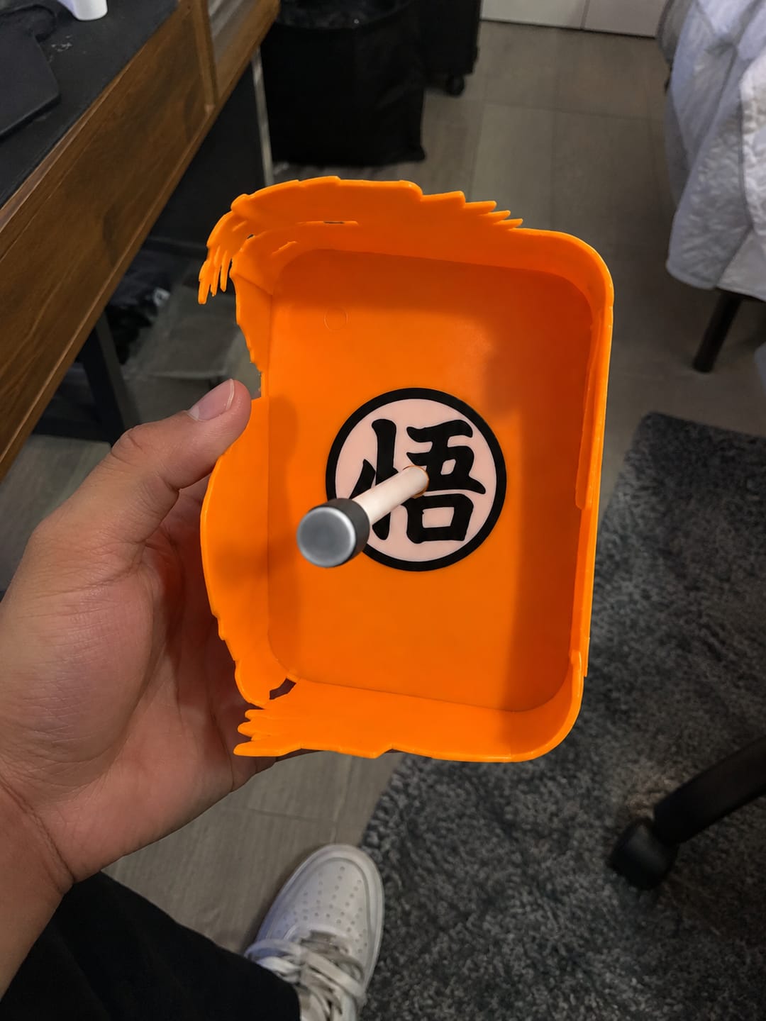 Customer photo review of Goku Shadow Projection Wall Lamp