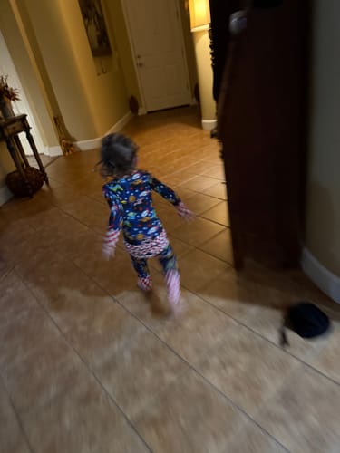 Customer photo review of Pizza Pit Party Ruffle Zippy