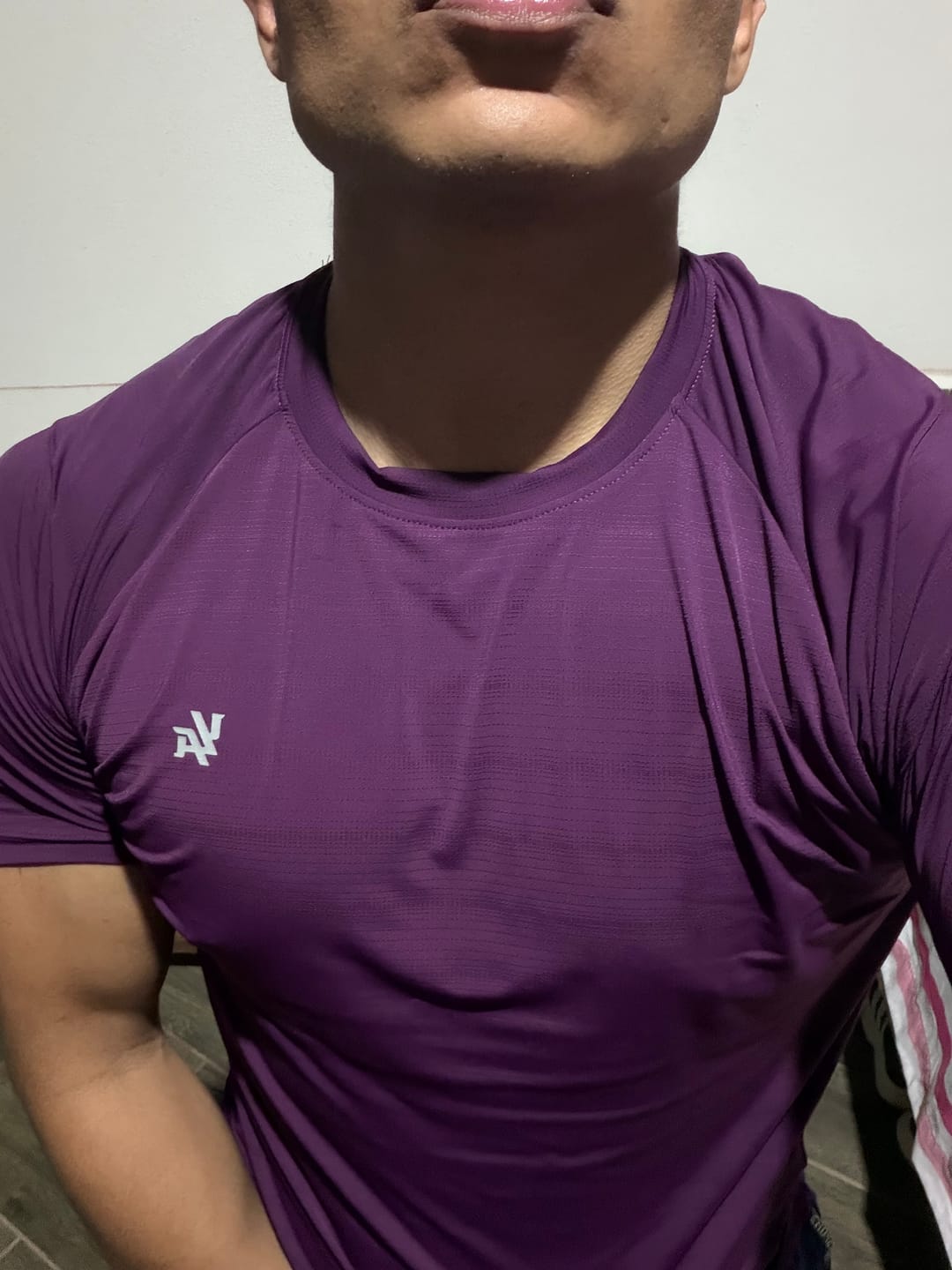 Customer photo review of LIQUID COMPRESSION TEES #4275