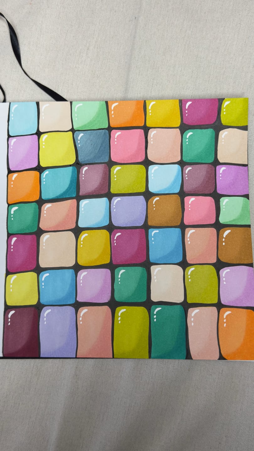 Customer photo review of Ohuhu Honolulu 96 Pastel Colors Alcohol Art Markers - Sweetness & Blossoming (New Color Codes)