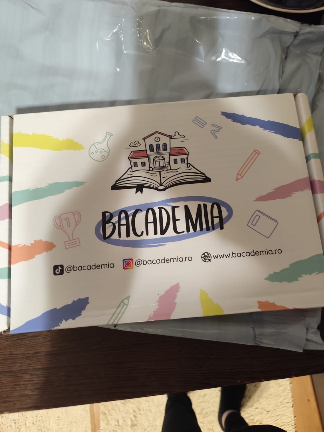 Customer photo review of Pachet Bacalaureat (Română + Istorie + Logică) Bacademia