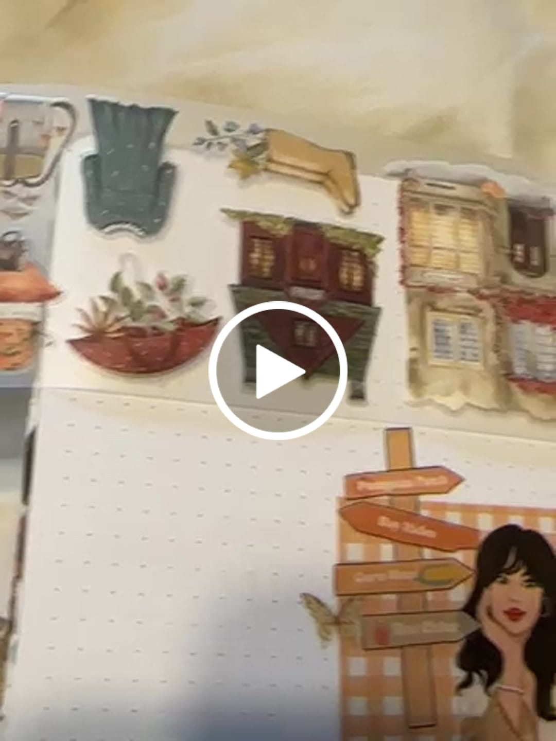 Customer video review of Autumn Cafe Pre-cut PET Tape [3.O]