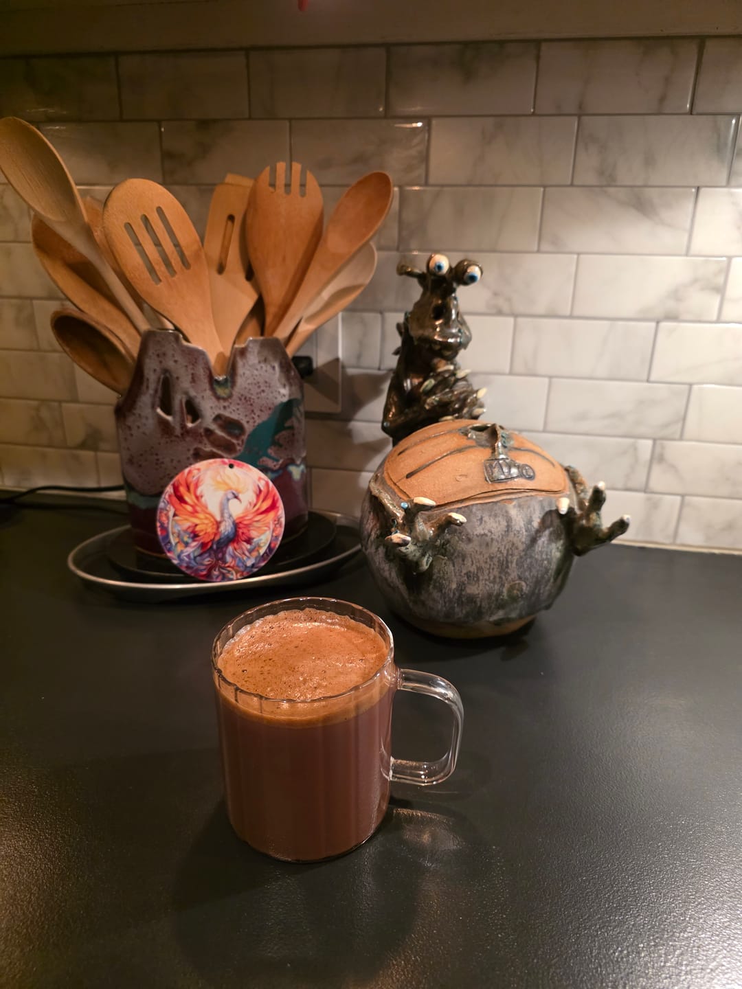 Customer photo review of Organic High Flavanol Cocoa Powder | Purple Cacao Powder | 25% Fat