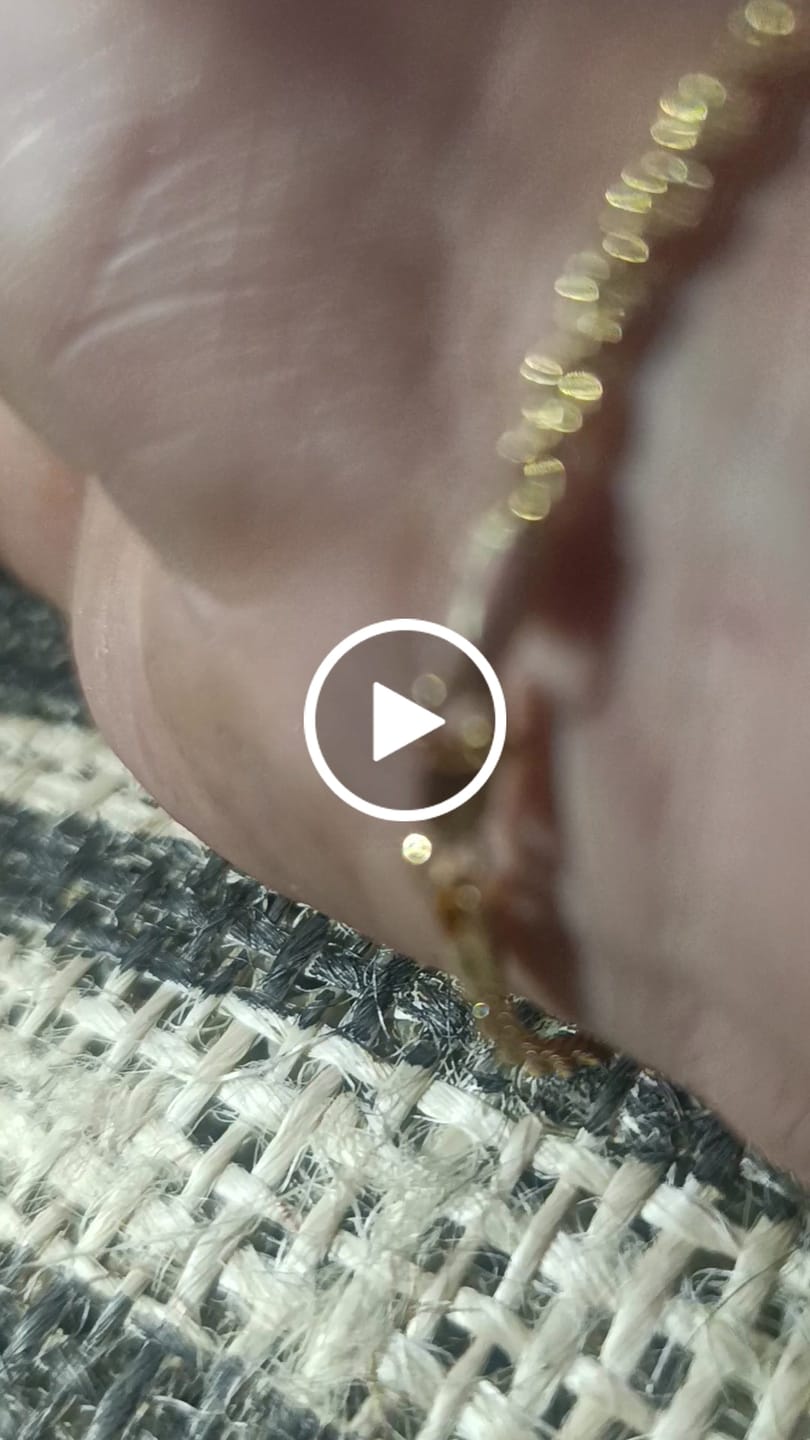 Customer video review of Pulseras Lazo en Oro laminado 18k Para Pareja