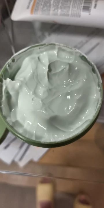 Customer photo review of Auren Cooling Clay Mask for Clear Pores