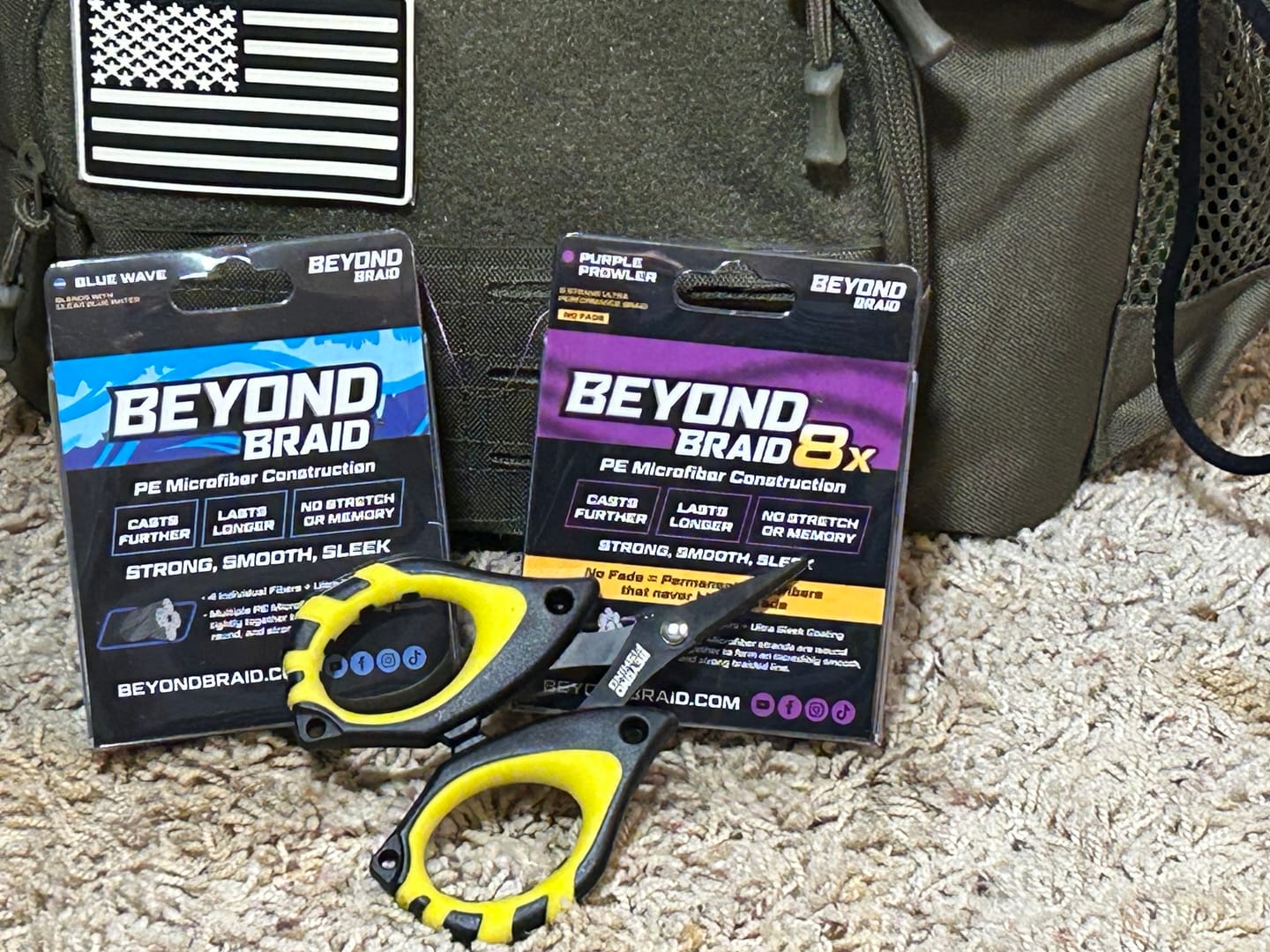 Customer photo review of Mini Scissors for Cutting Braided Fishing Line