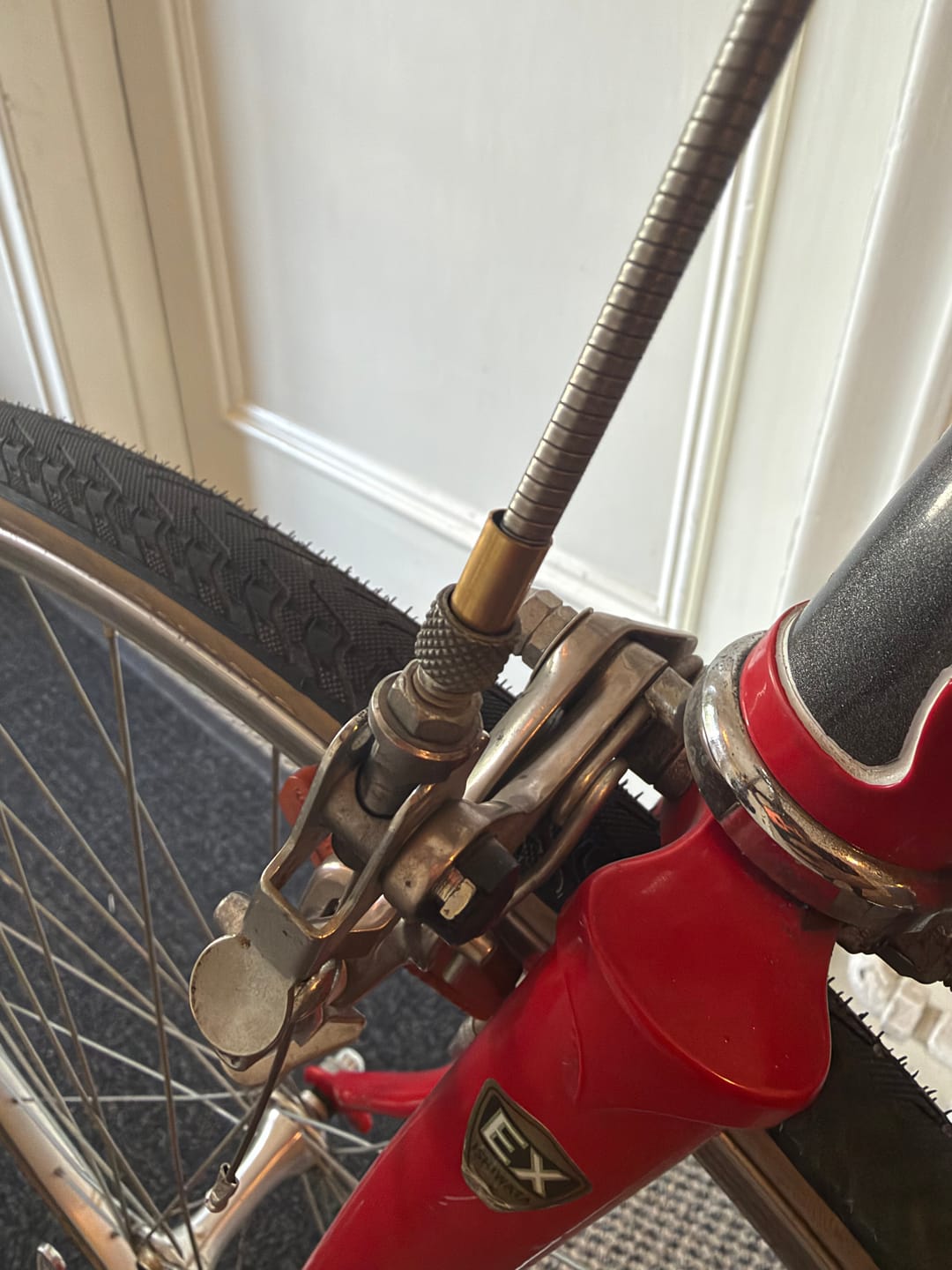 Customer photo review of Velo Orange Cable Kit Coloured