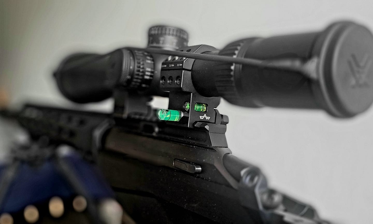 Customer photo review of Vector Optics SCACD-22 Wasserwaage zum anschrauben an XASR-Montagen