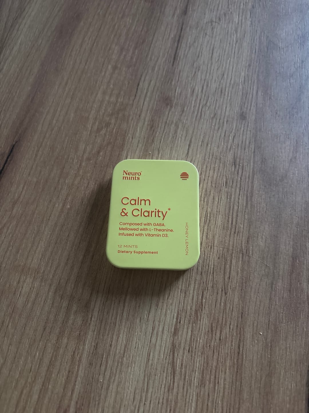 Customer photo review of Calm & Clarity Mints