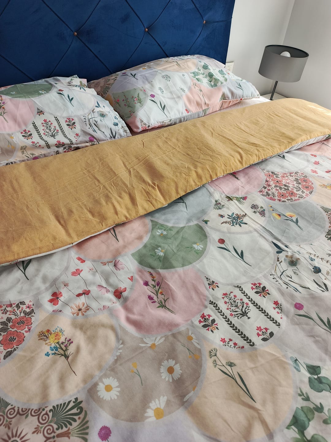 Customer photo review of Alora Nefes Alan Pamuklu Çift Kişilik Nevresim Takımı