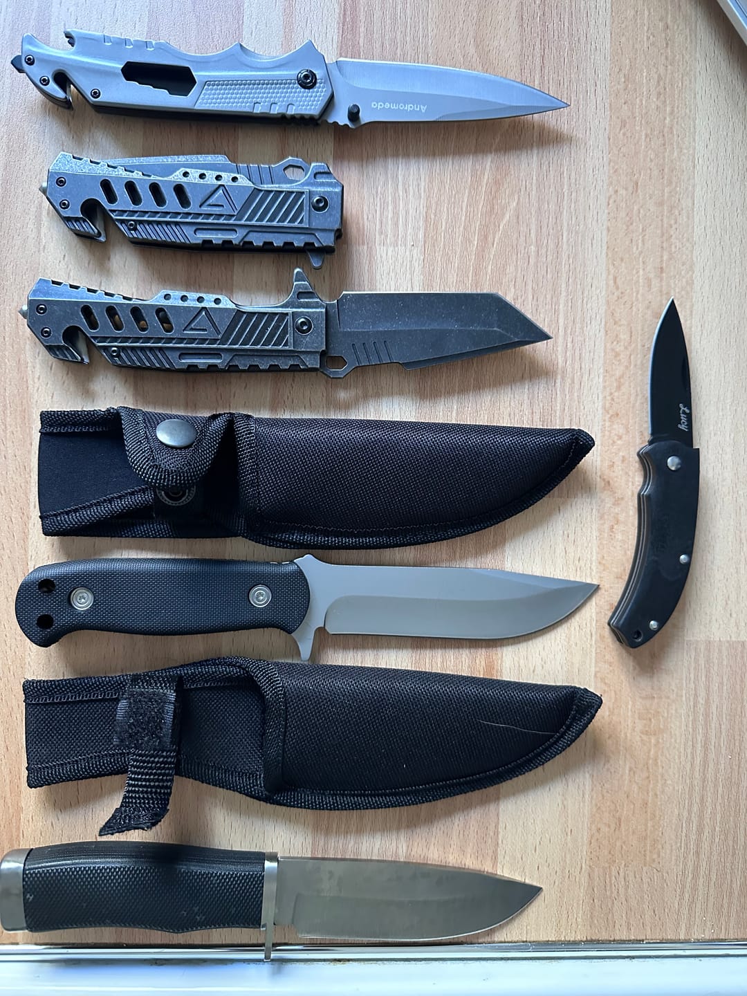 Customer photo review of Mystery Folding Knife