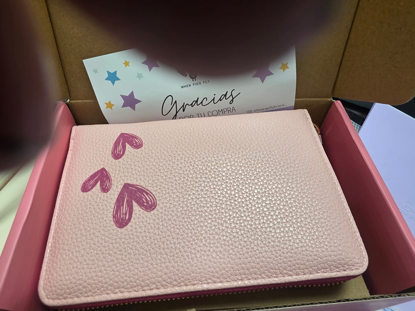Customer photo review of Libreta de Ahorro con Cremallera A7