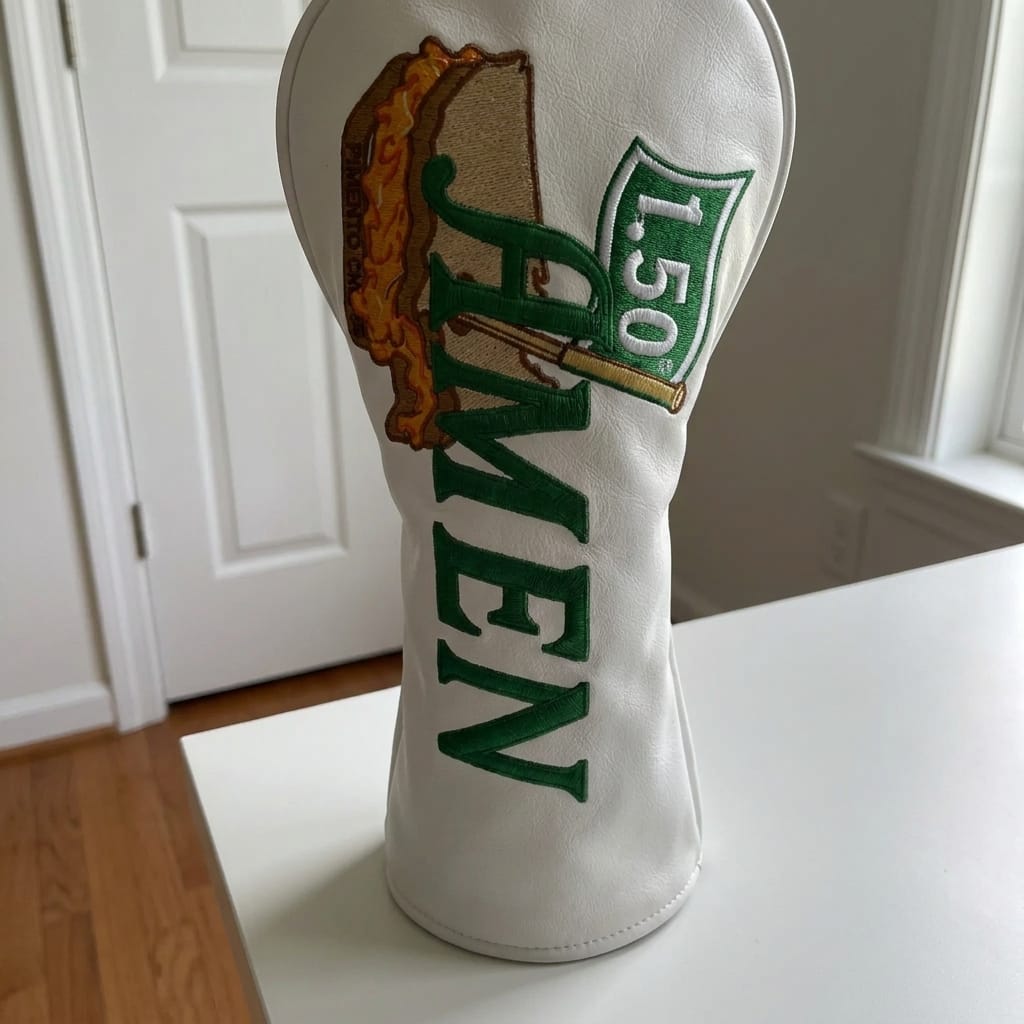 Customer photo review of The "Toast of the Course" Driver Cover