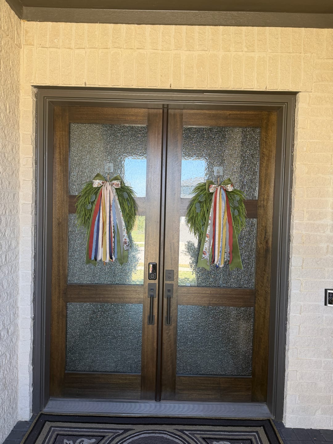 Customer photo review of Forest Tapestry Wreath Ribbon