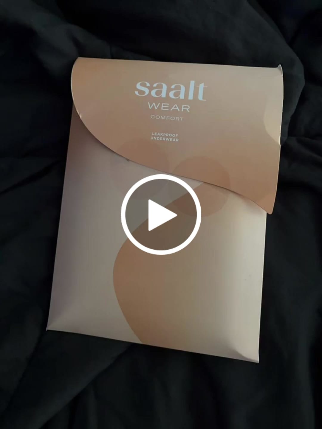 Customer video review of Leakproof Comfort CloudShort