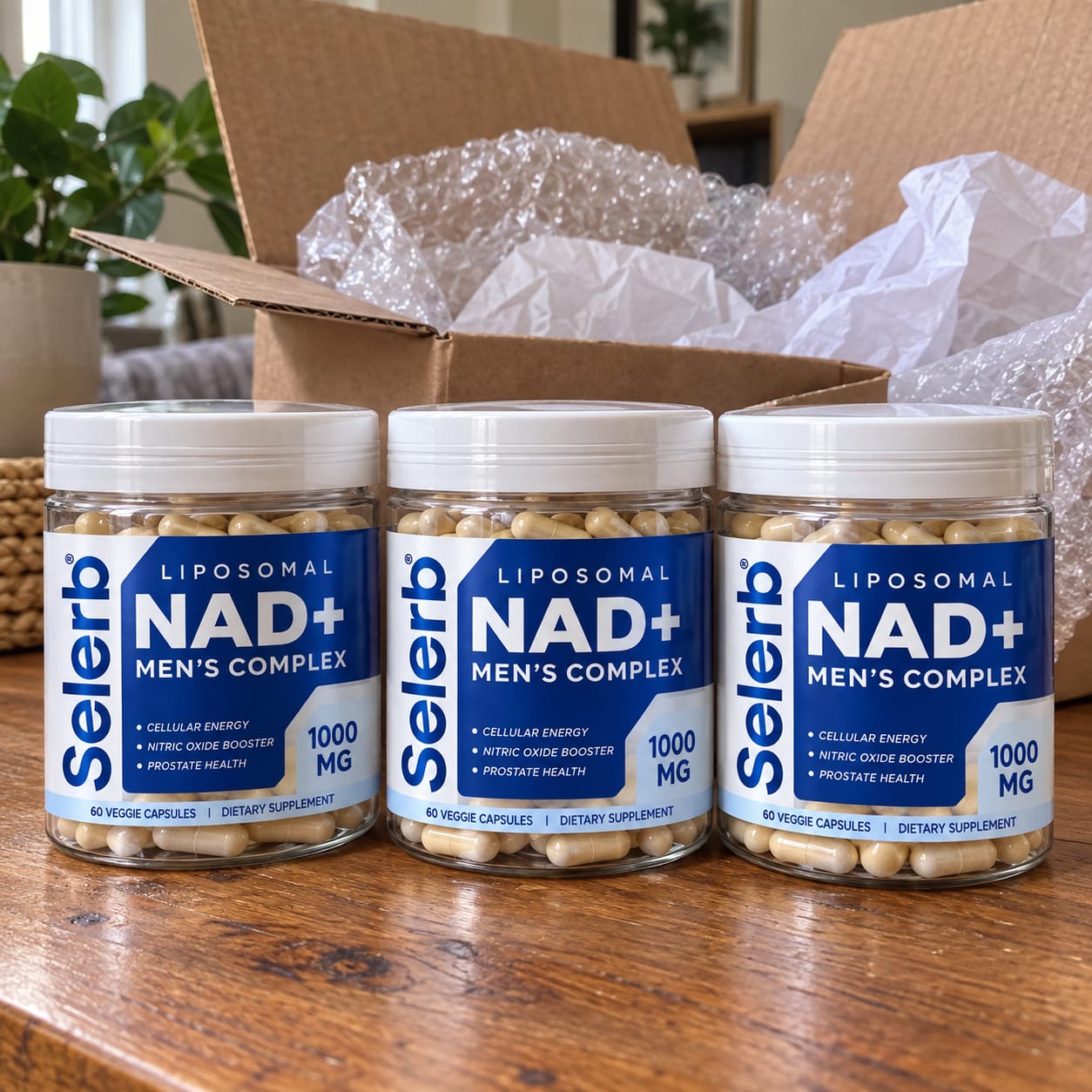 Customer photo review of Selerb NAD+ Men’s Complex 60 Cápsulas