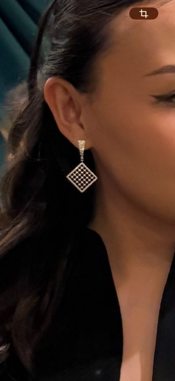 Customer photo review of Amulet Earrings