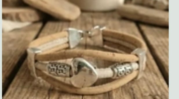 Customer photo review of HERZ Kork Armband