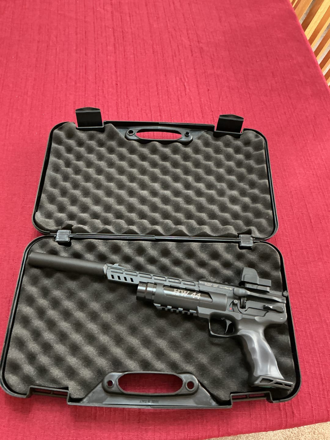 Customer photo review of Weihrauch HW44 Pistol