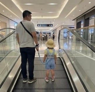 Customer photo review of Kidguard™ - Arnés de Seguridad Antiperdida