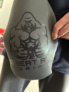 Customer photo review of GREAT APE GRIPS PRO