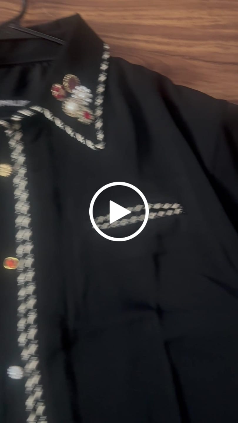 Customer video review of Embellished Lasso Shirt 2.0- CLASSIC BLACK