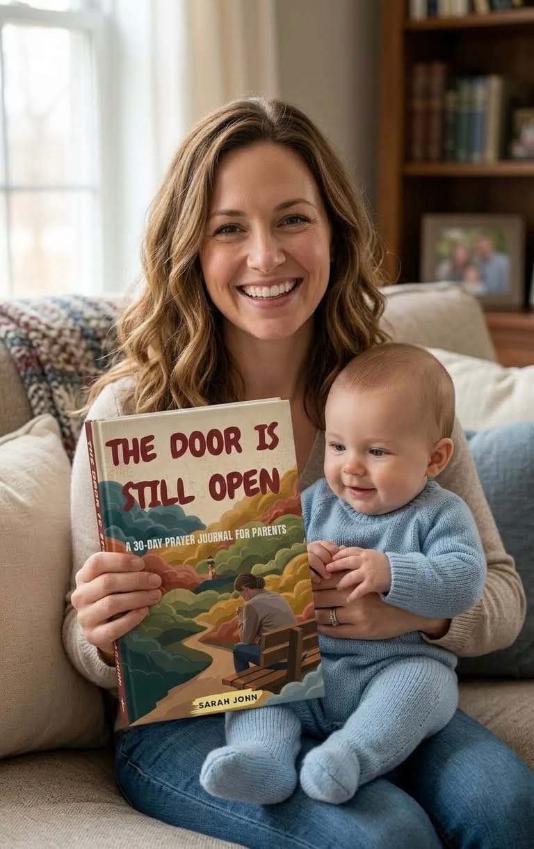 Customer photo review of The Door Is Still Open - 30 Day Journal for PARENTS