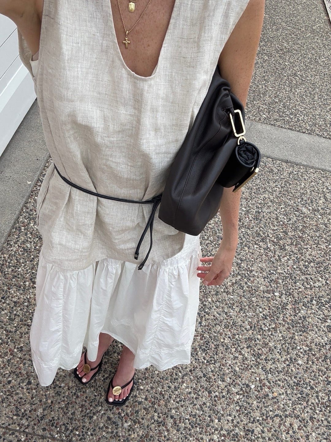 Customer photo review of Large-capacity Tote Bag With A Foldable Keychain Holder