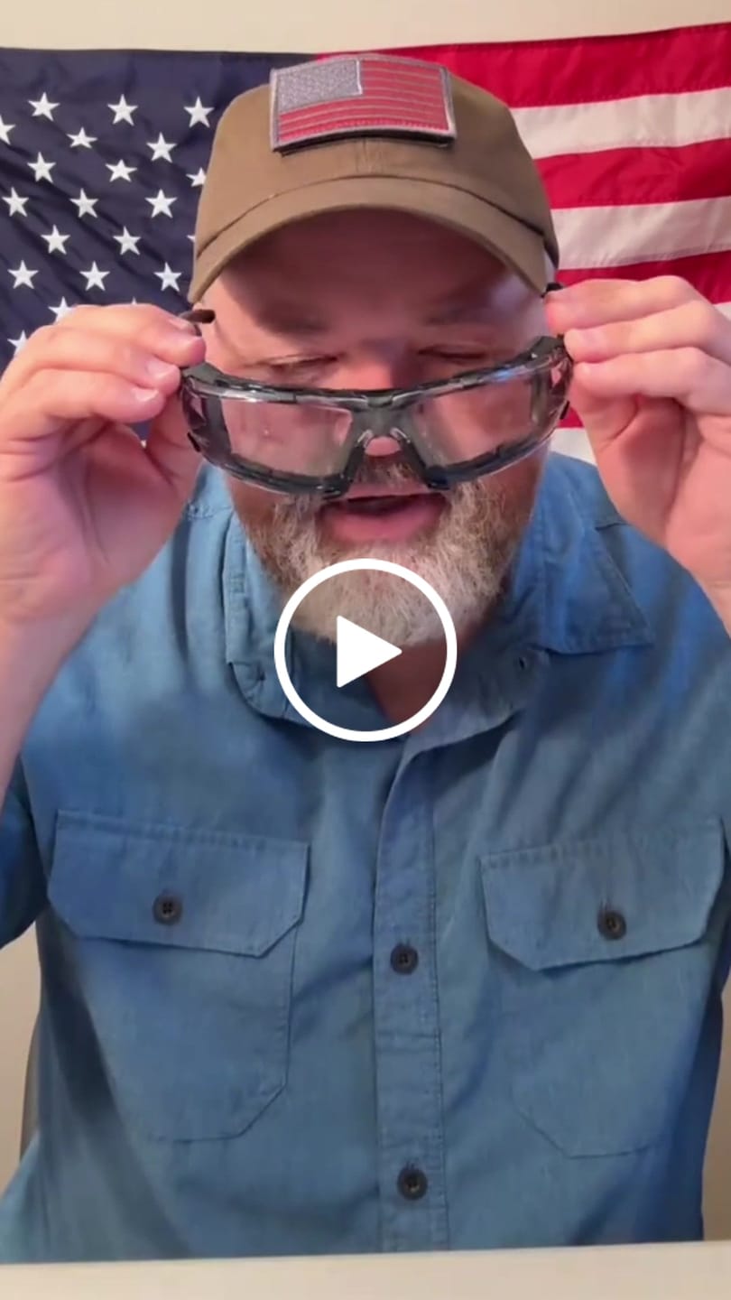 Customer video review of AeroShield Sports Glasses