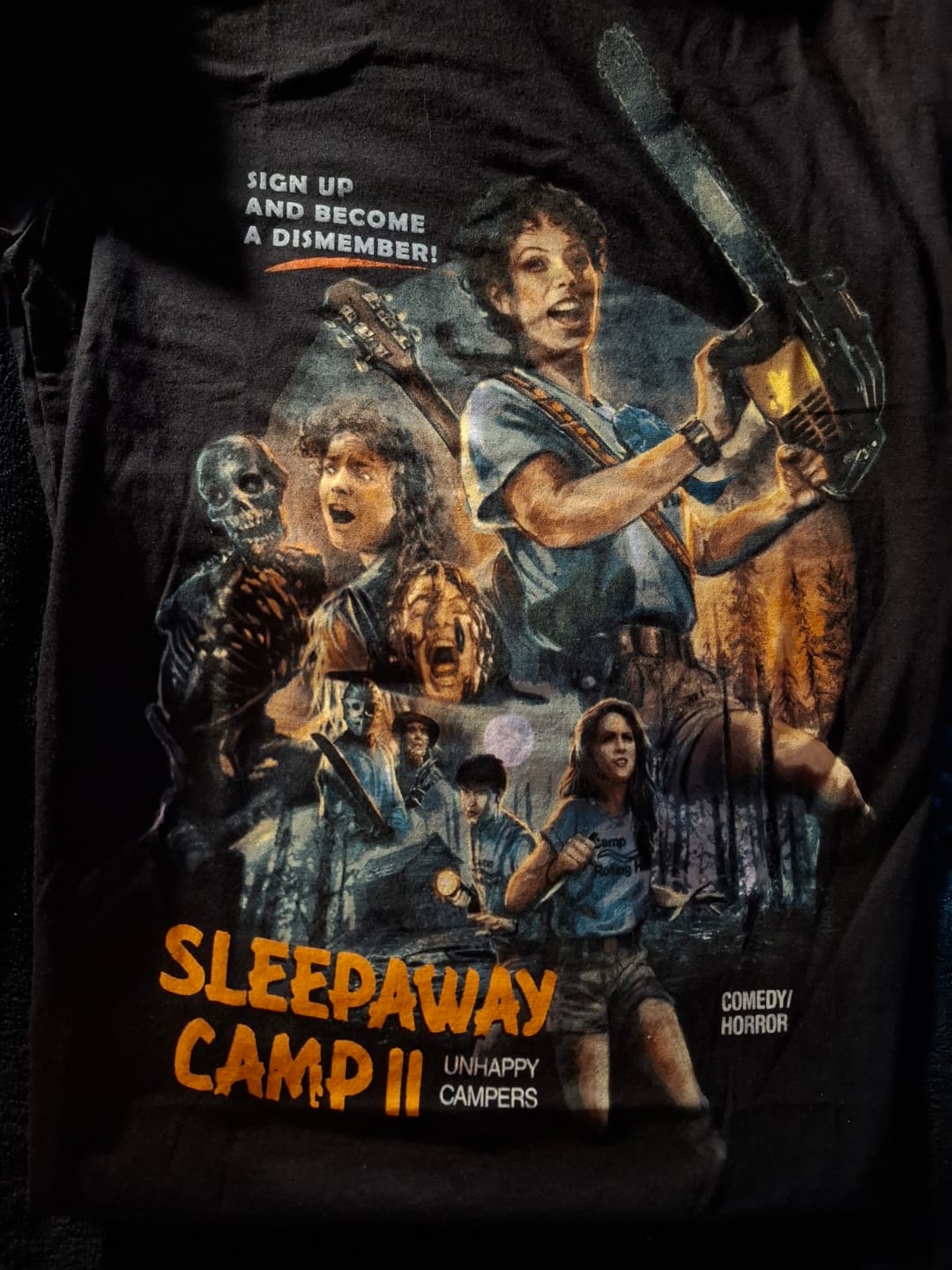 Customer photo review of SLEEPAWAY CAMP II: UNHAPPY CAMPERS - T-SHIRT