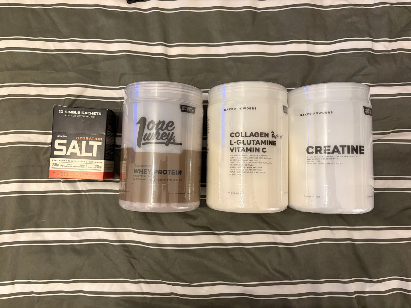 Customer photo review of HYDRATION SALT Blood Orange 10 x single serving sachets