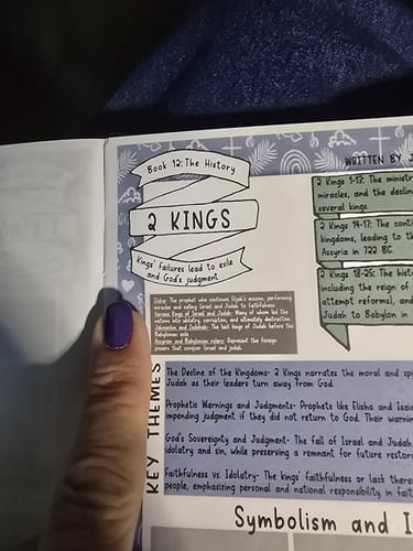Customer photo review of Bible Study Guide Journal – 66 Pages