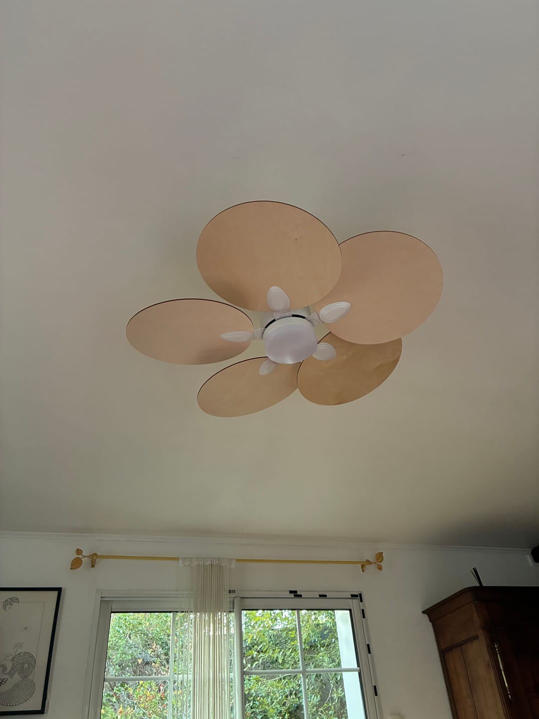 Customer photo review of Lotus | Ventilateur de plafond